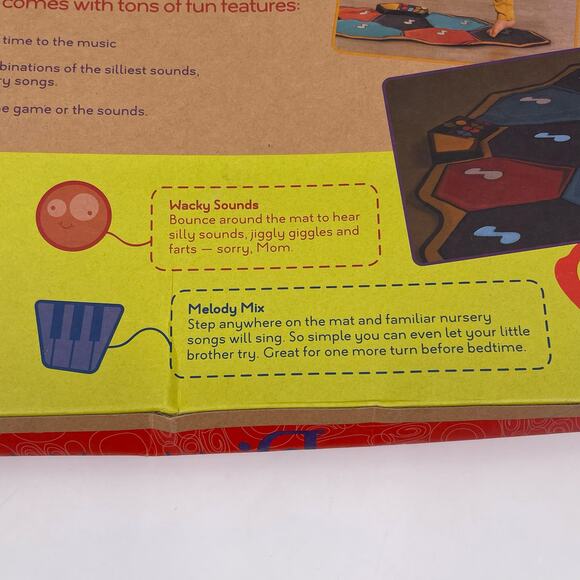 Mat-A-Matics Soft Musical Fold Away Music Mat Dance Memory Wacky Sounds 3-10 yrs - Picture 10 of 16